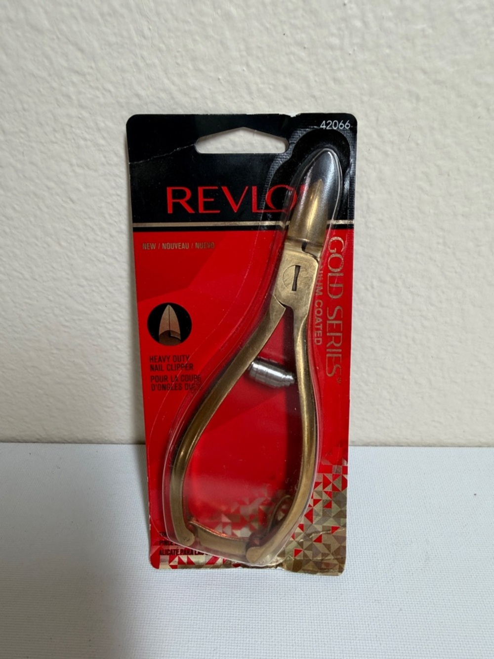 Revlon Heavy Duty Nail Clipper - Gold Series
